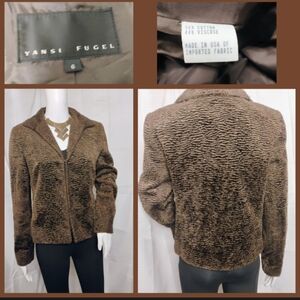 Yansi Fugel Soft Brown Coat